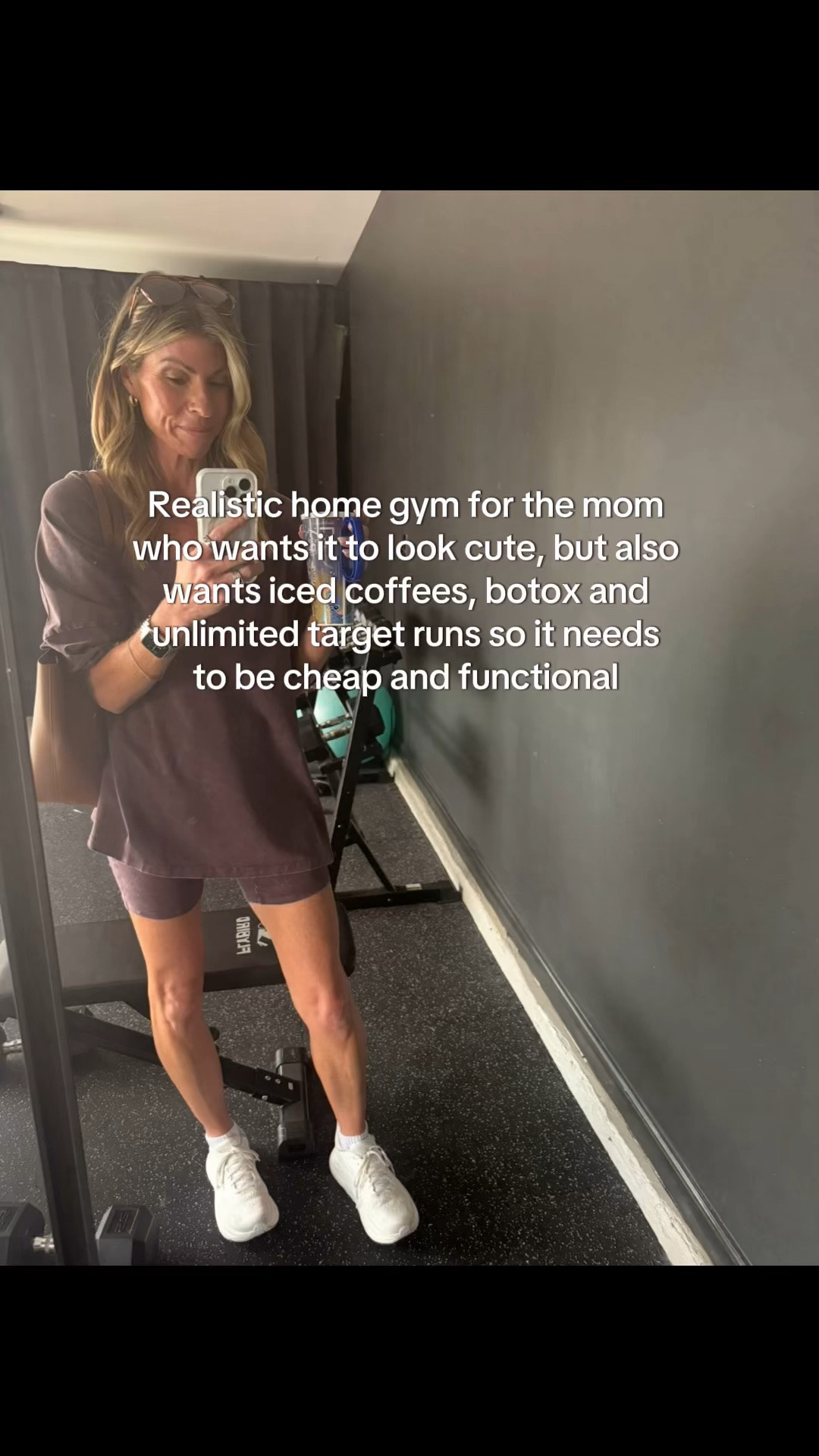 home gym, but make it cute and cheap! 💁🏼‍♀️🏋️‍♀️