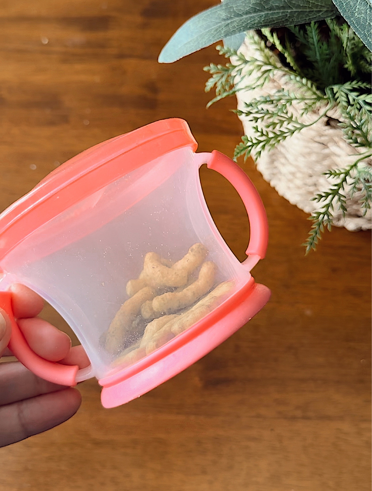 My favorite snack holders for our toddler! Keeps her snacks enclosed and easy to get all while training her brain! And only $6 for 2!

Snack holder + toddler essentials + snack for baby + mom finds + Amazon find + baby led weaning + baby find 

#LTKFind #LTKsalealert #LTKbaby