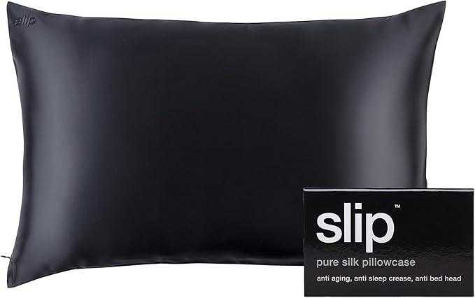 slip The Original Queen Pure Silk Pillow Case - 100% Pure 22 Momme Mulberry Silk - Queen Size Sta... | Amazon (US)