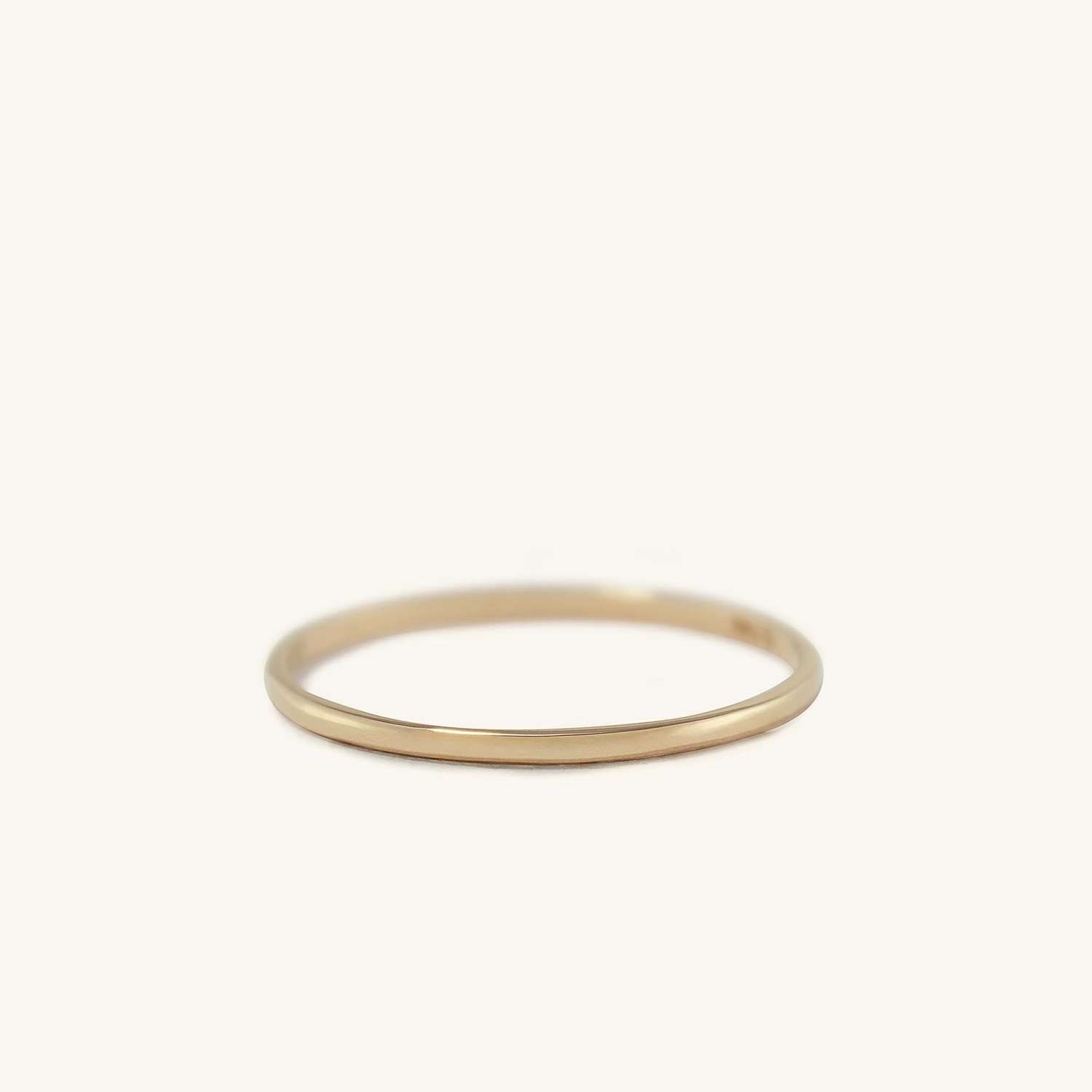 14k Yellow Gold Stackable Ring | Mejuri | Mejuri (Global)