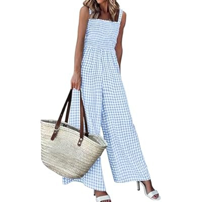 PRETTYGARDEN One Piece Jumpsuits for Women Casual Summer Cruise Outfits 2026… | Amazon (US)
