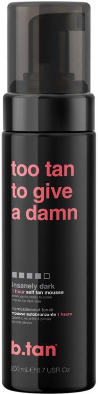 Too Tan To Give A Damn 1 Hour Self Tan Mousse | Ulta