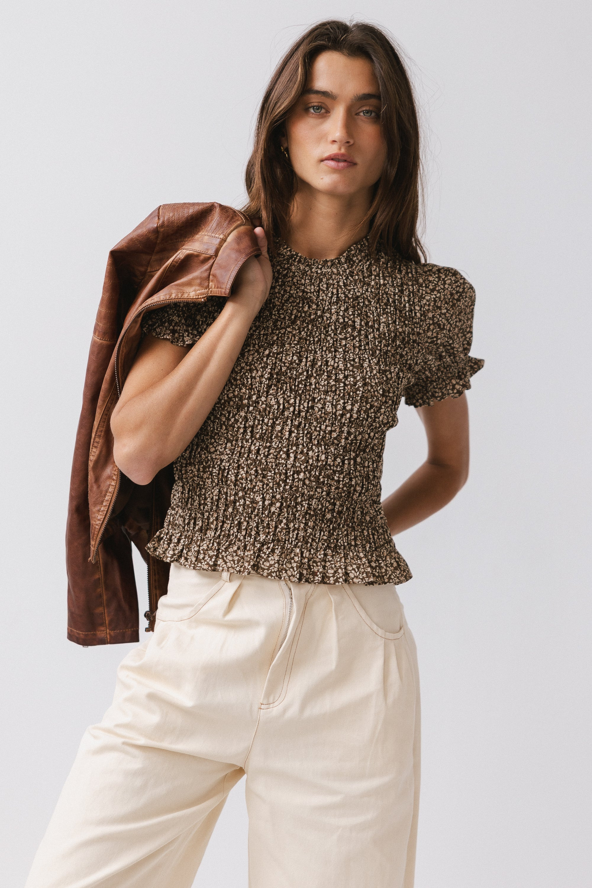 Maura Smocked Blouse | Böhme US