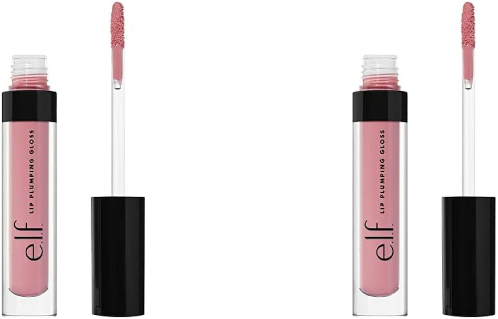 e.l.f., Lip Plumping Gloss, Hydrating, Nourishing, Invigorating, High-Shine, Plumps, Volumizes, C... | Amazon (US)