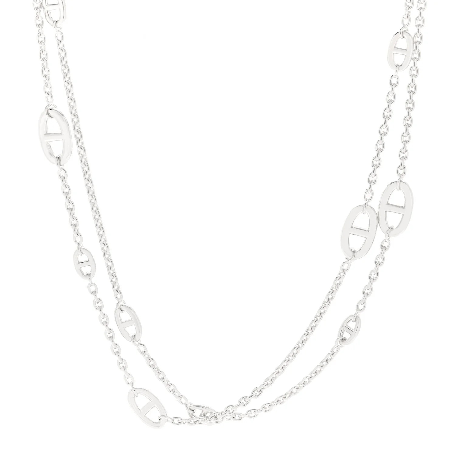 Sterling Silver Farandole Necklace 120 | FASHIONPHILE (US)