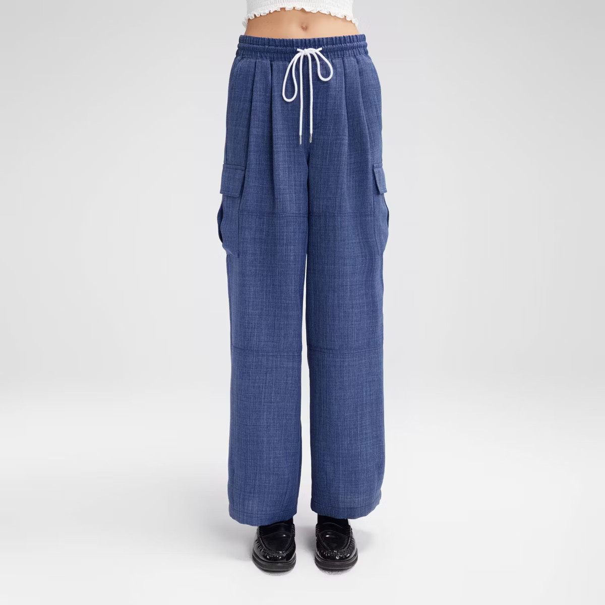 Women's Cargo Drawstring Straight Leg Pants - Wild Fable™ | Target