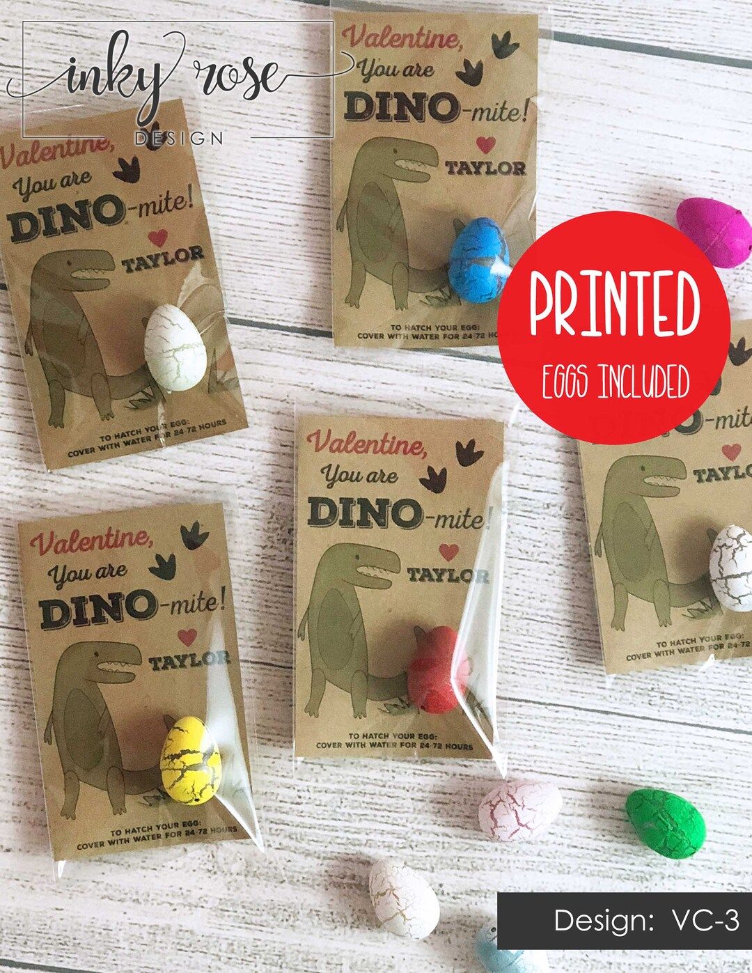 Dinosaur Valentine Card Dinomite Dinosaur Valentines for Boys - Etsy | Etsy (US)