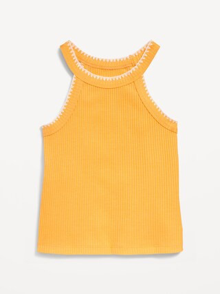 Fitted Halter Tank Top for Toddler Girls | Old Navy (US)
