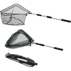 Amazon.com : RESTCLOUD Fishing Landing Net with Telescoping Pole Fishing Net Freshwater Fishing N... | Amazon (US)