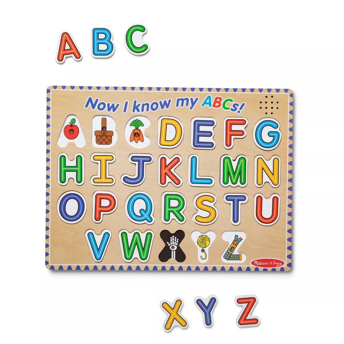 Melissa & Doug Alphabet Sound Puzzle - 26 pc | Target