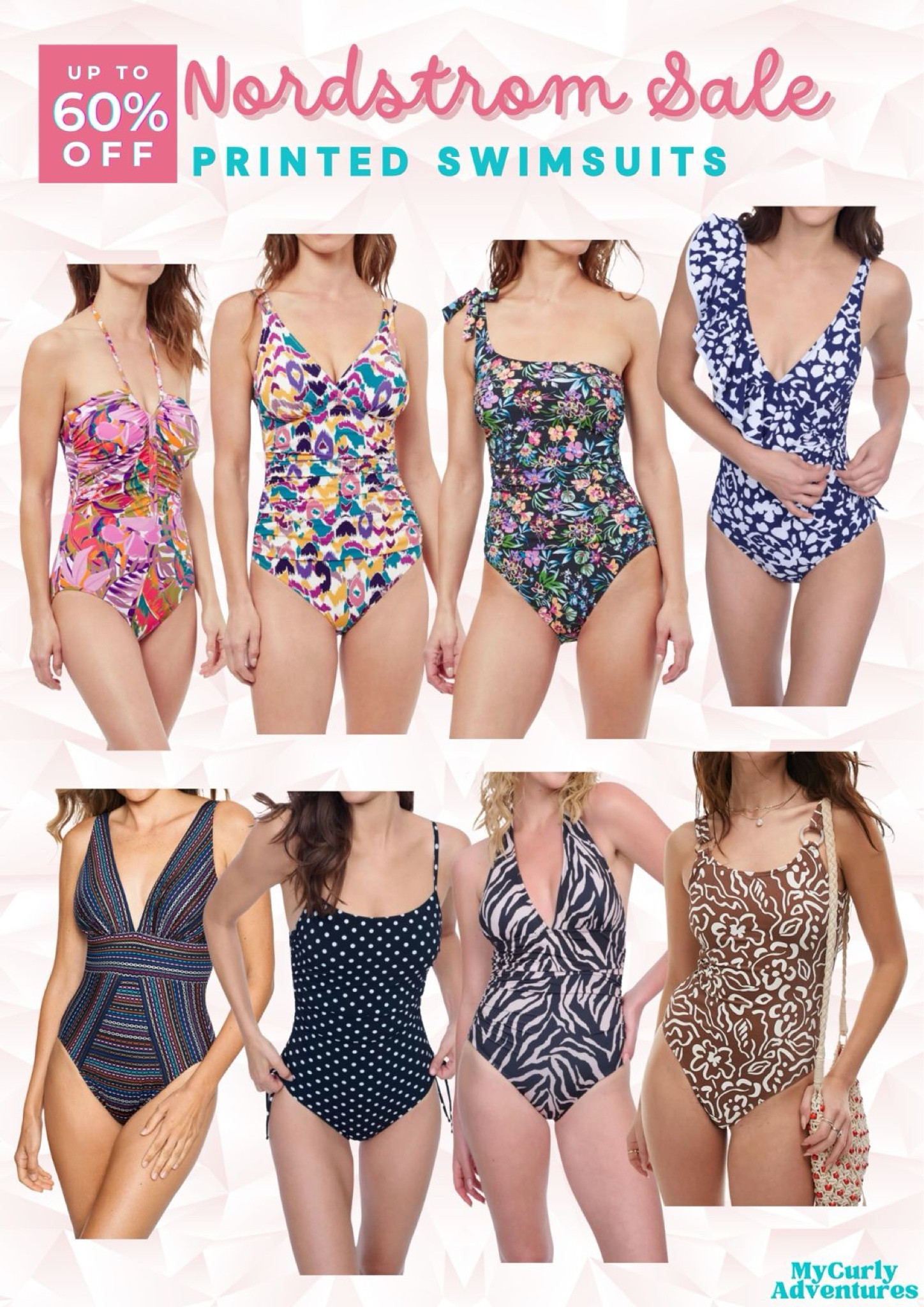 From florals to abstract designs, find the perfect print to express your style this summer with these colorful one piece swimsuits! Get them at discounted prices from Nordstrom!

- summer ootd, swimsuit, bathing suit, swimwear, summer outfit, beach wear, beach outfi, vacation outfit, travel outfit, Nordstrom finds, Nordstrom Anniversary Sale

#LTKSummerSales #LTKxNSale #LTKTravel #LTKFindsUnder50 #LTKFindsUnder100 #LTKSwim #LTKStyleTip #LTKSeasonal