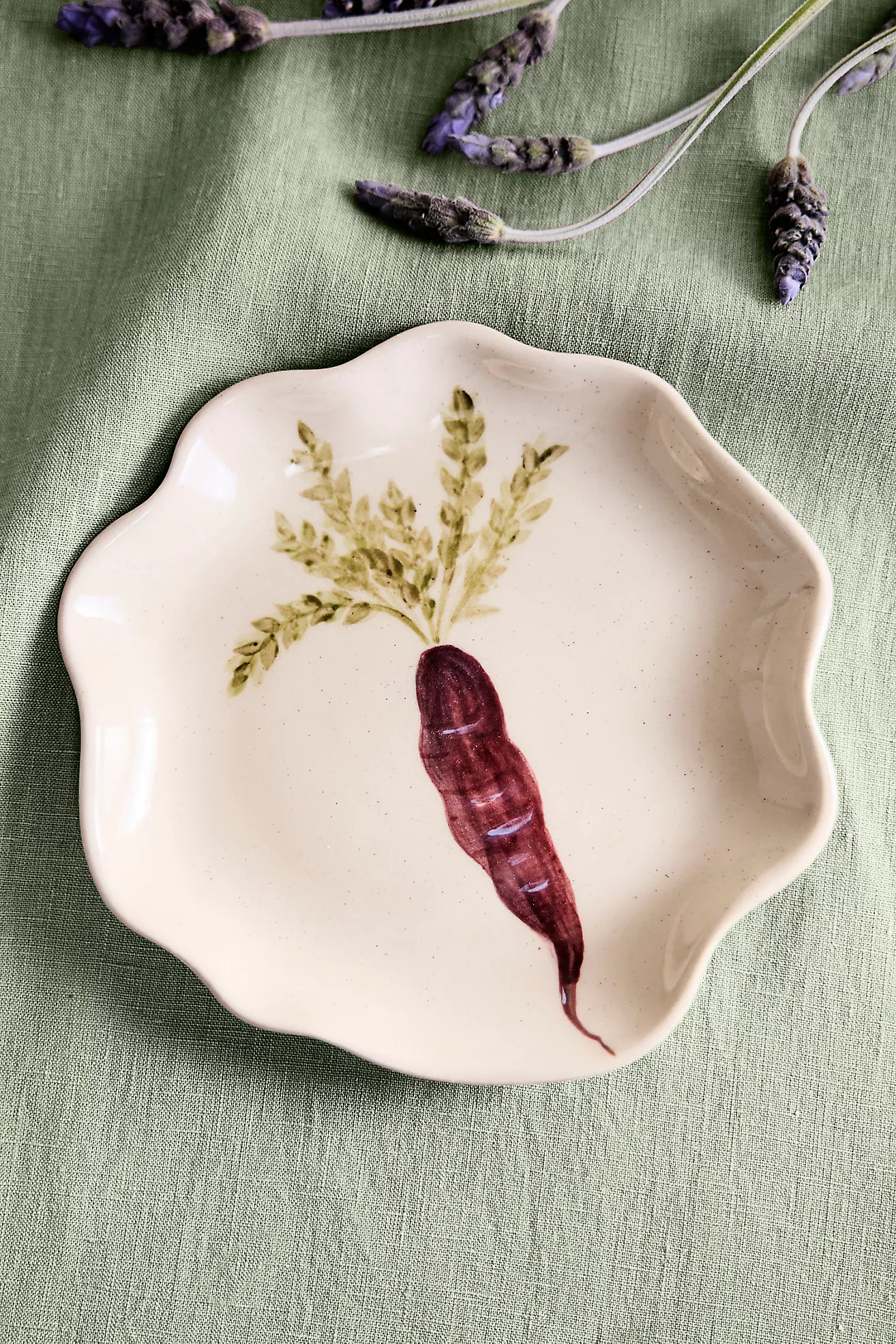 Vegetable Garden Stoneware Side Plate | Anthropologie (US)