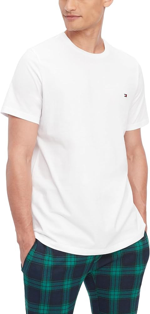 Tommy Hilfiger Men's Flag Crew Neck Tee | Amazon (US)