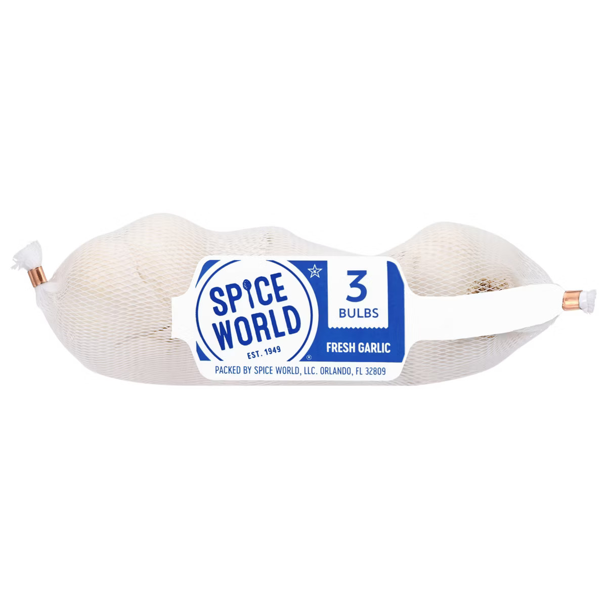 Spice World Fresh Whole Garlic - 3ct Bag | Target