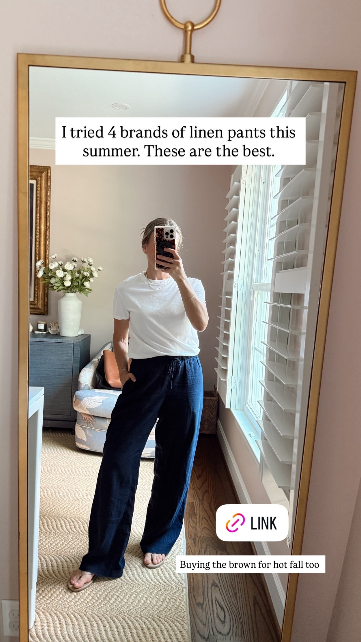 I tried 4 brands of linen pants this summer, these are the best ones.  Buying the brown for hot fall too

#LTKootd #LTKPetite #LTKdayinmylife