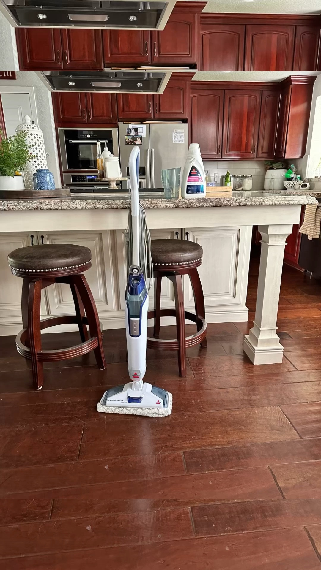 Get your floors deep down clean with a steam mop. It’s the ultimate cleaning machine, thanks to the detachable wand with scrubbing brush. It’s perfect for cleaning grout and tile, countertops, or solid flooring throughout your house. 
Grab it while it’s on sale!


#LTKsalealert #LTKhome #LTKunder100