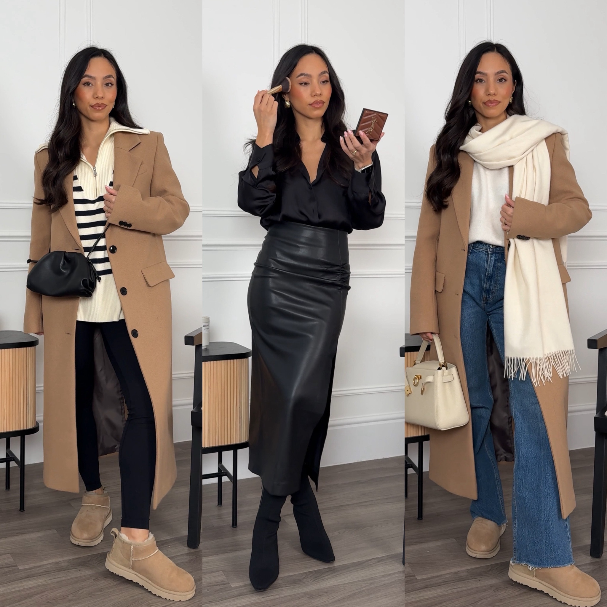 1 coat 7 ways 🤎 I wear size XS in the mango coat & it’s currently on sale

Winter outfits, coat outfit, winter fashion, casual outfit, Ugg outfit, leggings outfitt

#LTKeurope #LTKwinter #LTKstyletip