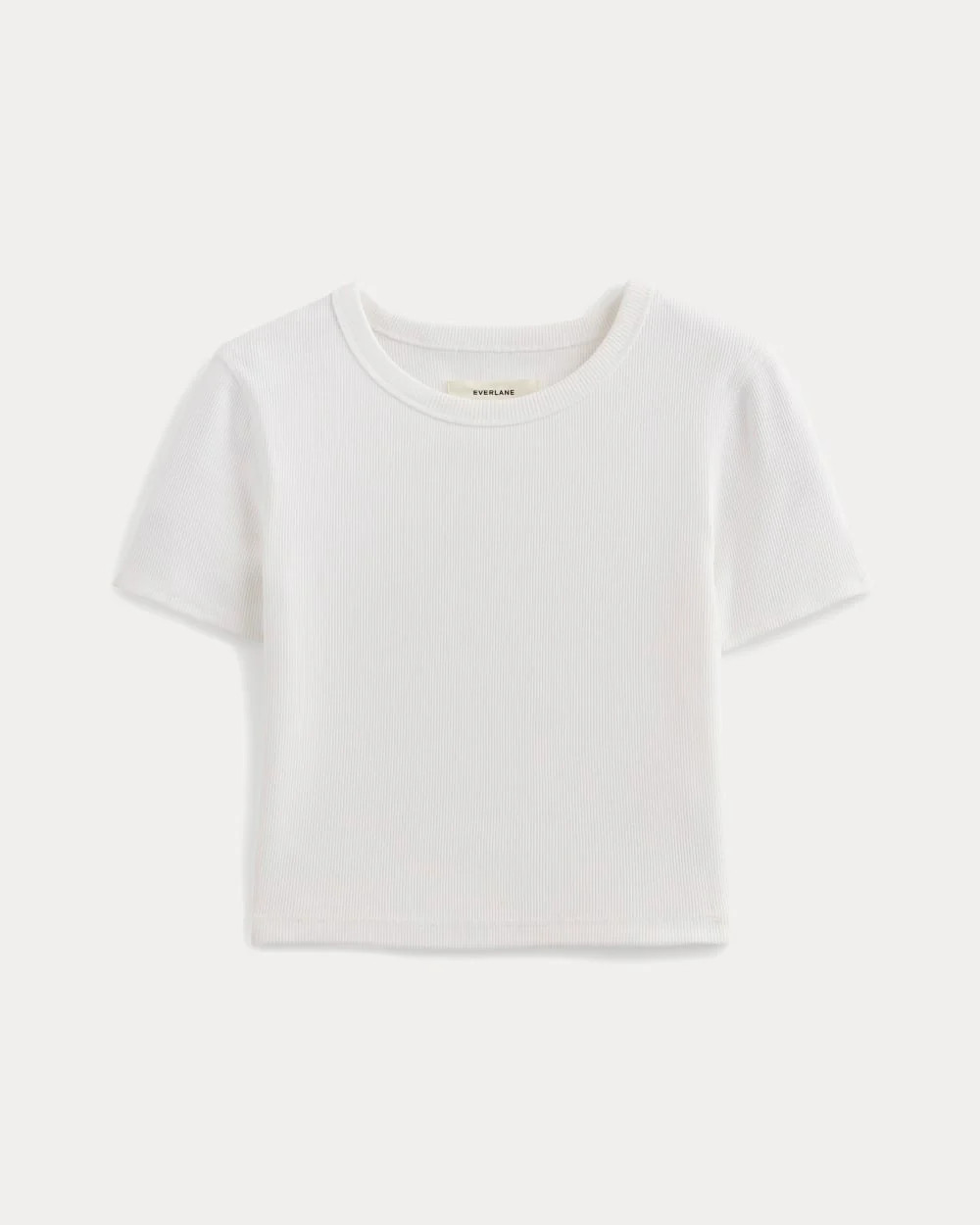 The ’90s Rib Tee | White | Everlane