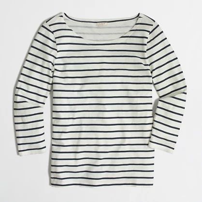 Factory striped knit top | J.Crew Factory