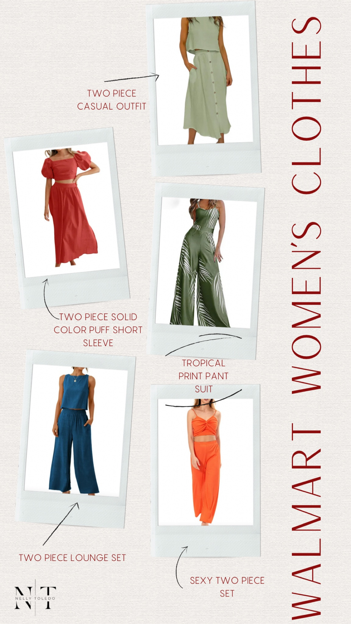 Shop Walmart’s cute two piece sets  

#LTKStyleTip #LTKSaleAlert #LTKU