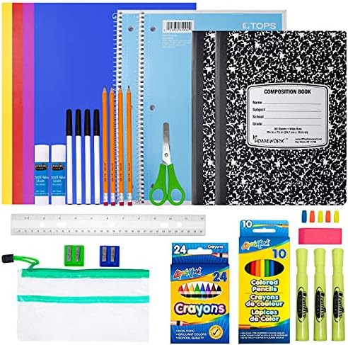 School Supplies for Kids, Back to School Supply Box, Supplies for Girls Or Boys, Supplies Bundle ... | Amazon (US)