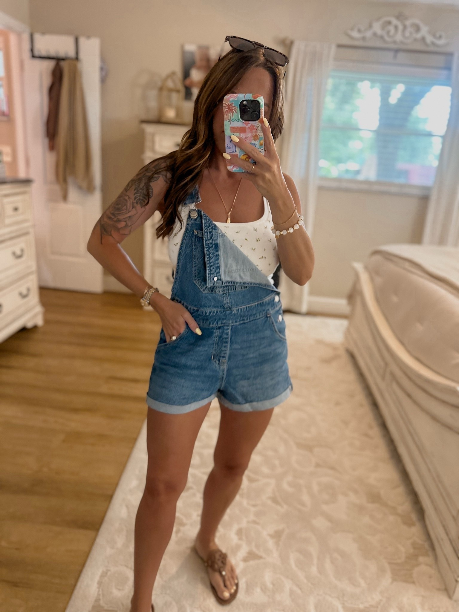 Cutest/comfiest overalls from Walmart!! Wearing an XS!
