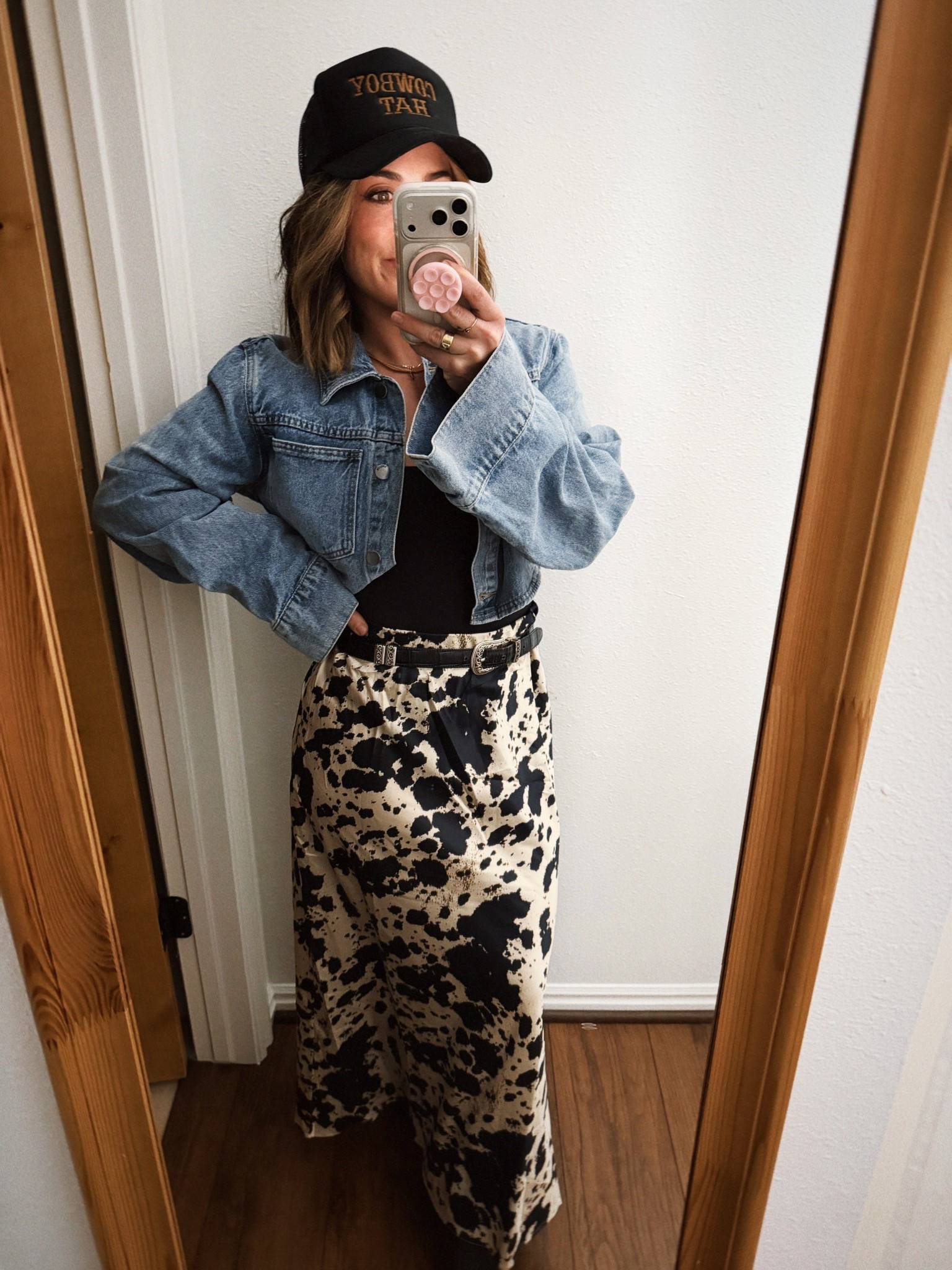 Bell sleeve Jean Jacket is from Bobbles and Lace, couldn’t find a link but put similar below. 

Wearing black Tecova boots

#LTKPetite #LTKootd #LTKBeauty
