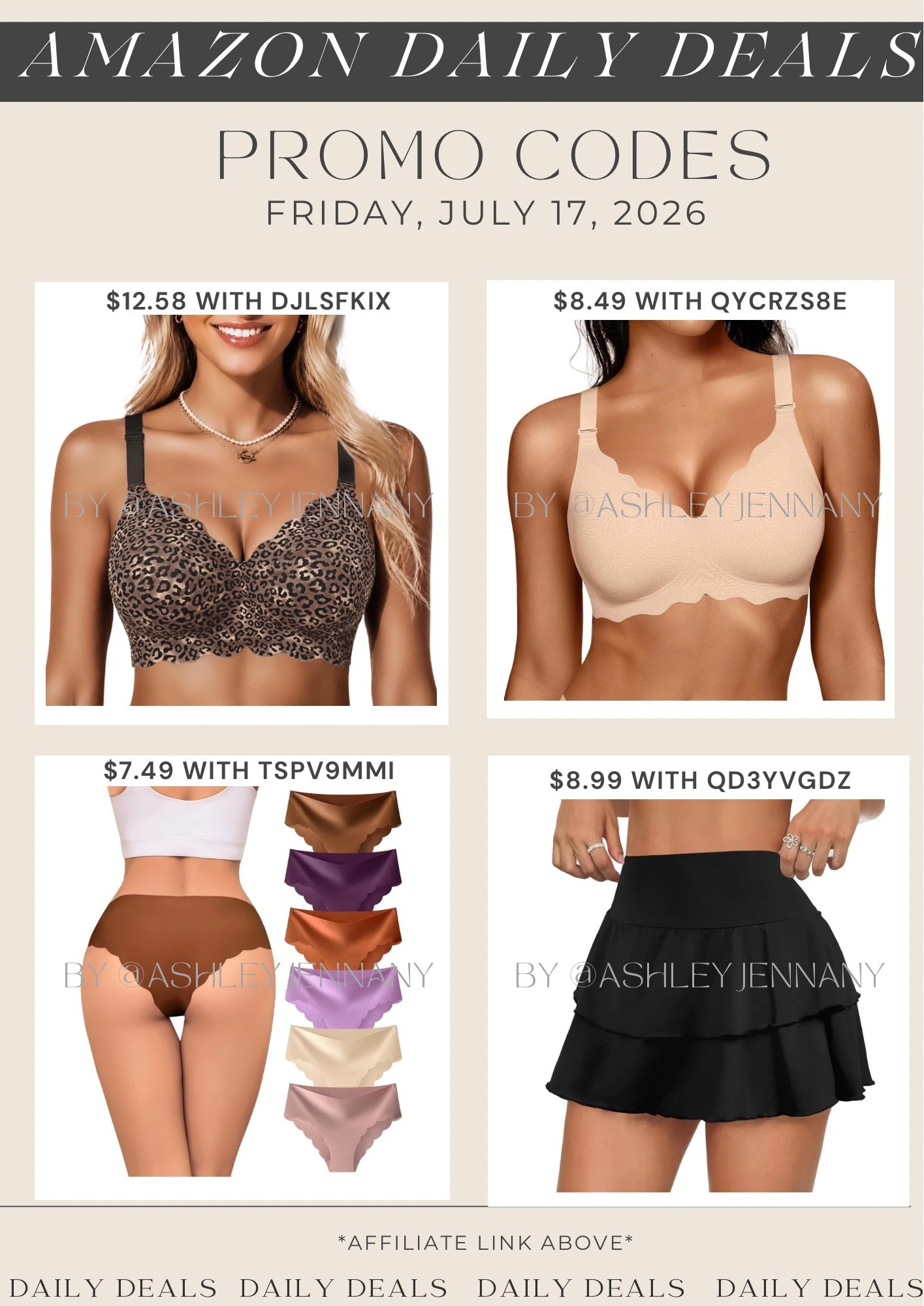 Amazon deals

#LTKSaleAlert #LTKMidsize #LTKootd