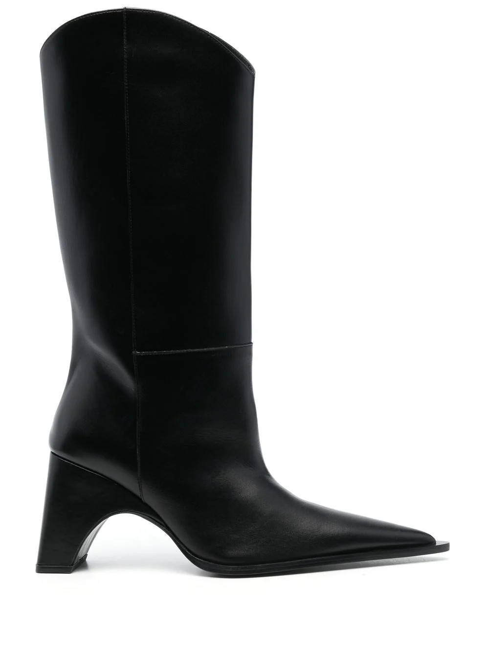 Coperni Bridge cowboy leather boots - Black | Farfetch Global