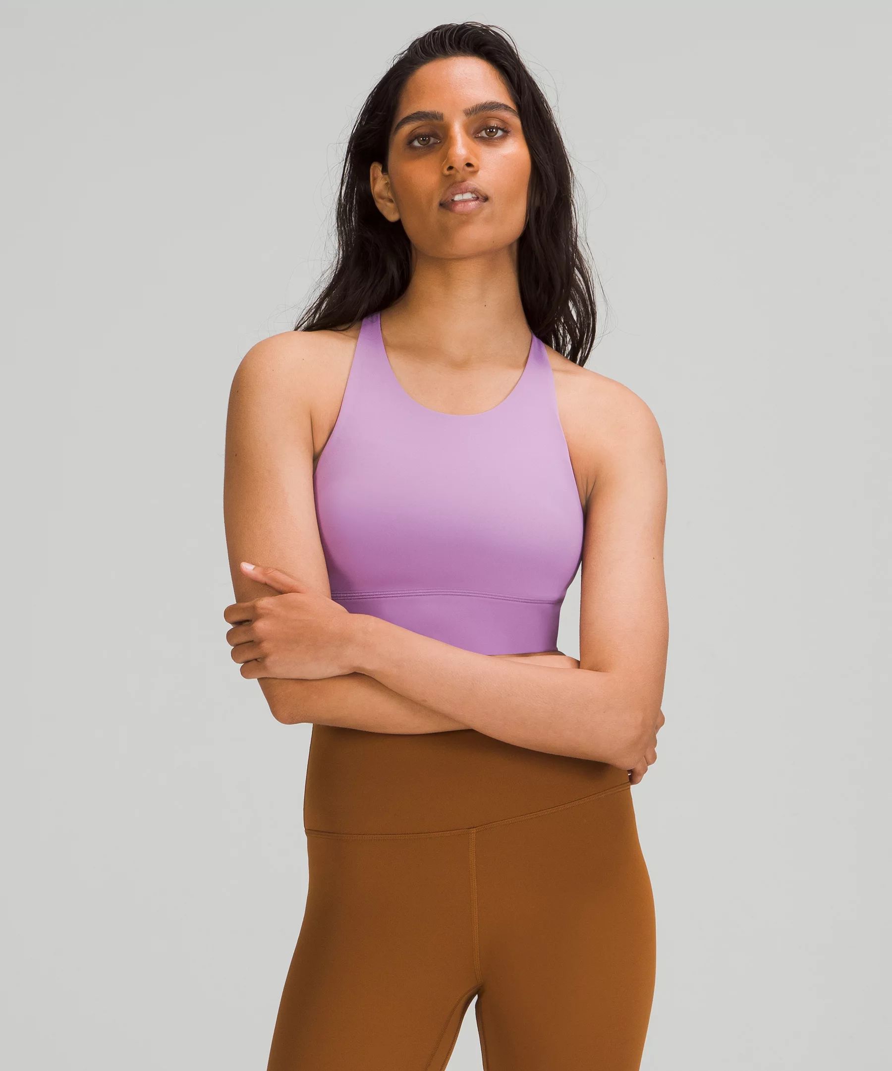 Free to Be High-Neck Long-Line Bra - Wild Light Support, A/B Cups Online Only | Women's Sports Br... | Lululemon (US)