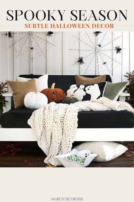 Spooky Season is upon us and I am HERE for these subtle but fun Halloween decor!