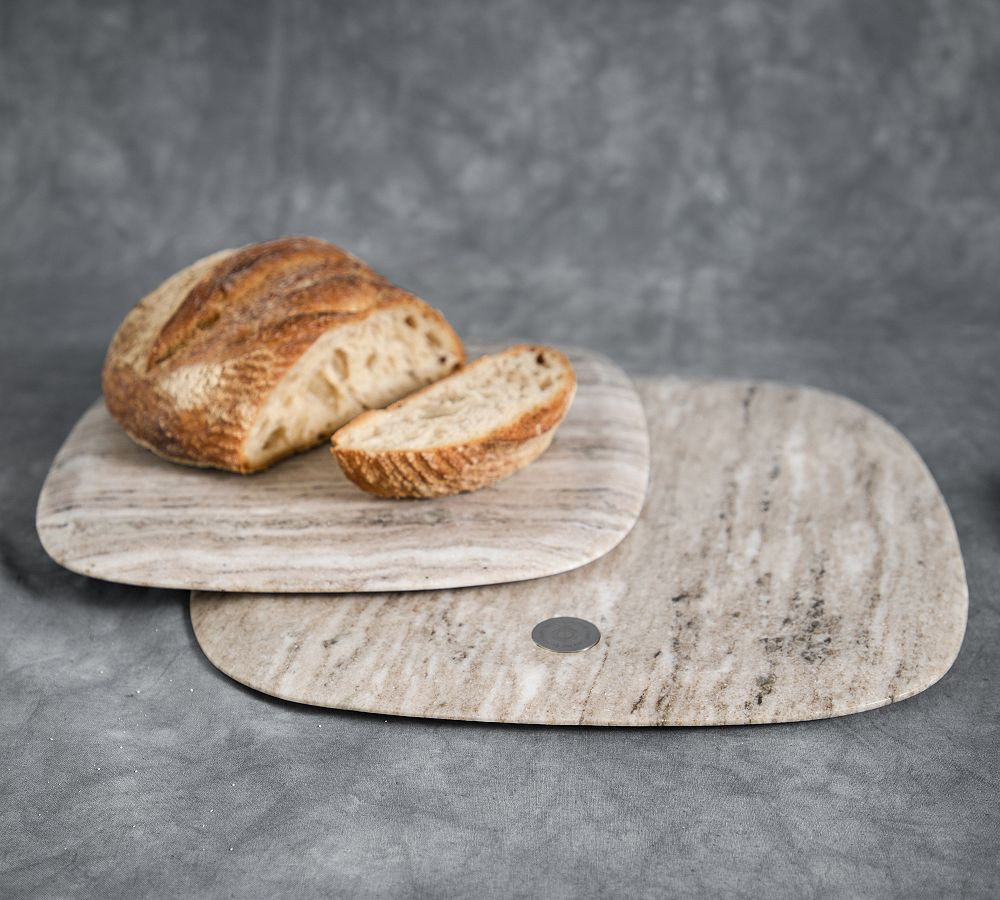 Beige Handcarved Marble Cheese Boards - Set of 3 | Pottery Barn (US)