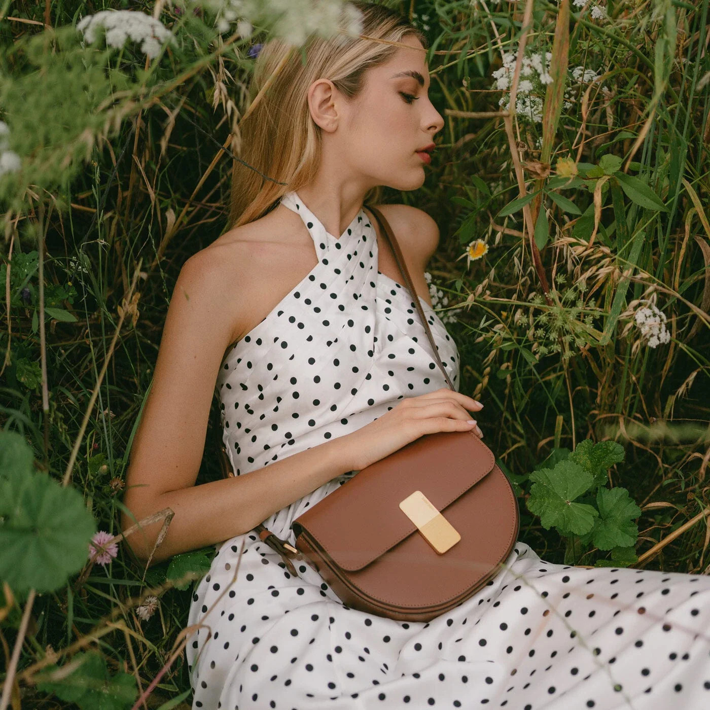 Sully Gold Edition - Tan Box Leather | ATELIERS AUGUSTE