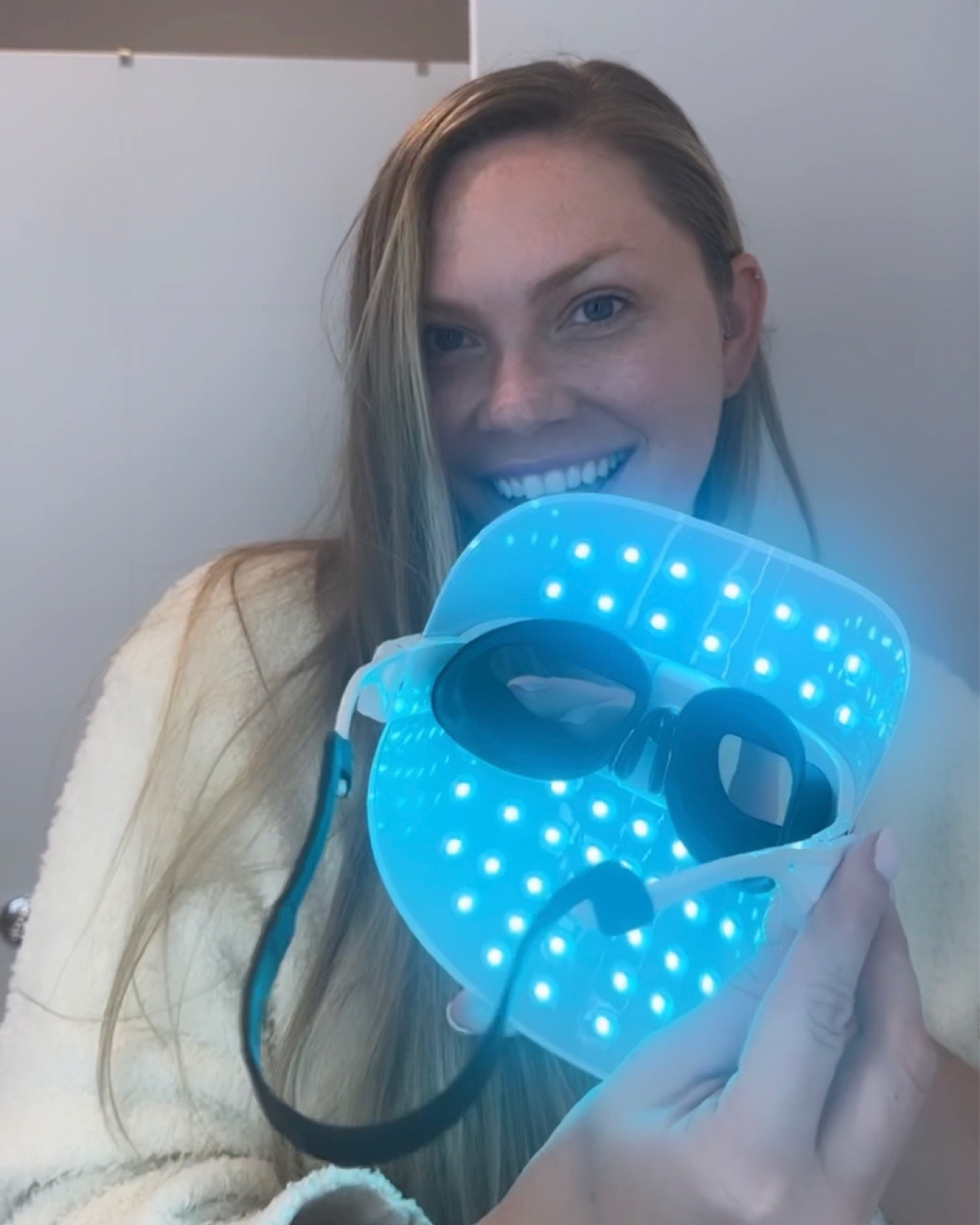 As I get older, my skin is more important than ever, so I’m investing in good skincare, facials, and now the Radiance Project by @Mirabellabeauty - a phototherapy 7-color LED facial mask with infrared. I love that the different colors target various skin concerns, so you can choose one for the whole 10 minutes, or have the mask cycle through each color! •Red light increases blood flow and promotes collagen. •Blue light combats acne and visibly tightens skin. •Yellow light smooths skin and reduces redness. •Green light calms skin and reduces inflammation. •Cyan light gently treats acne and brightens skin. •Orange light evens skin tone and reduces wrinkles. •Purple light improves skin vitality and lymph metabolism. This mask is an easy and safe solution for beautiful skin, at home or in the spa with the utmost convenience! If you struggle with blemishes, fine lines and wrinkles, or uneven skin tone, this LED mask is for you! 
Learn more about @mirabellabeauty and their other products by visiting the LTK app. I’ve linked this product on my LTK shop, so you can shop directly from there!

#ad @shop.ltk #liketkit liketk.it/brittmoses #mirabella #mirabellabeauty #truetoyou #truetoyoubeauty 

#LTKbeauty #LTKitbag #LTKwedding