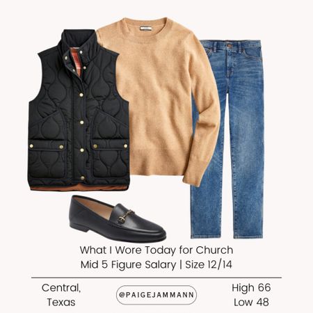 What I wore for church, church outfit, casual church outfit, casual Friday, business casual, casual jean outfit, casual fall outfit 

#LTKmidsize #LTKSeasonal #LTKworkwear