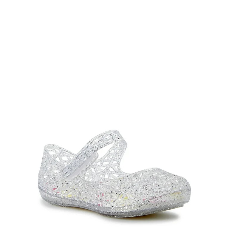 Wonder Nation Baby Girls Mary Jane Jelly Shoes, Sizes 2-6 | Walmart (US)
