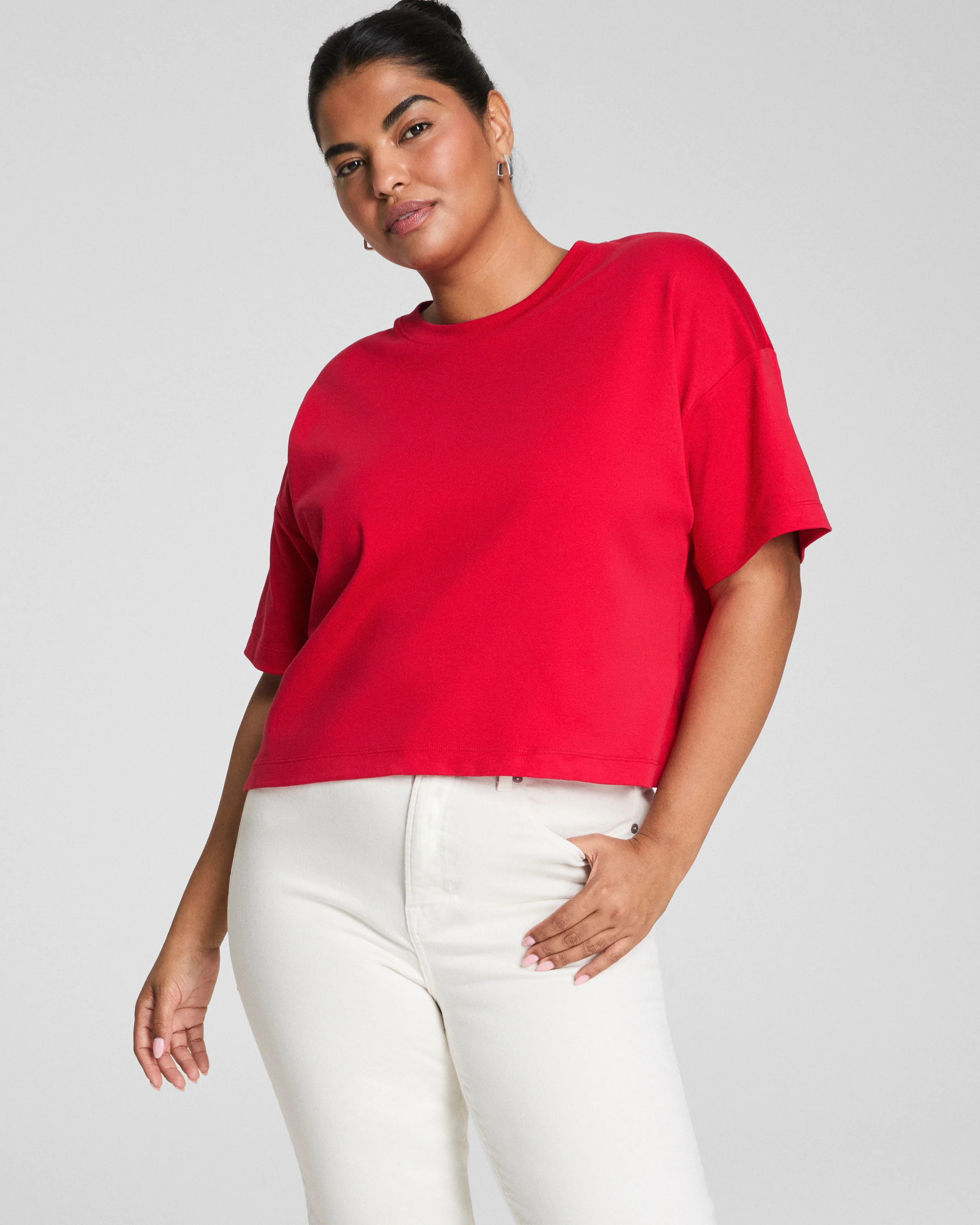 SPANX® Cotton Cropped Tee$48.00USD | Spanx