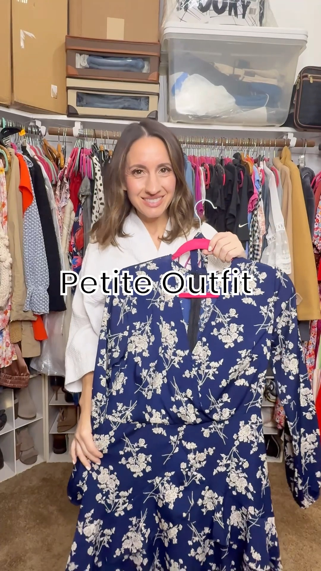 Petite Style that’s short girl approved. 
Blue floral dress, taupe booties, denim jacket, and taupe handbag. 
Petite outfit 
Petite dress 
Fall style 

#LTKPetite #LTKstorytime #LTKFindsUnder100