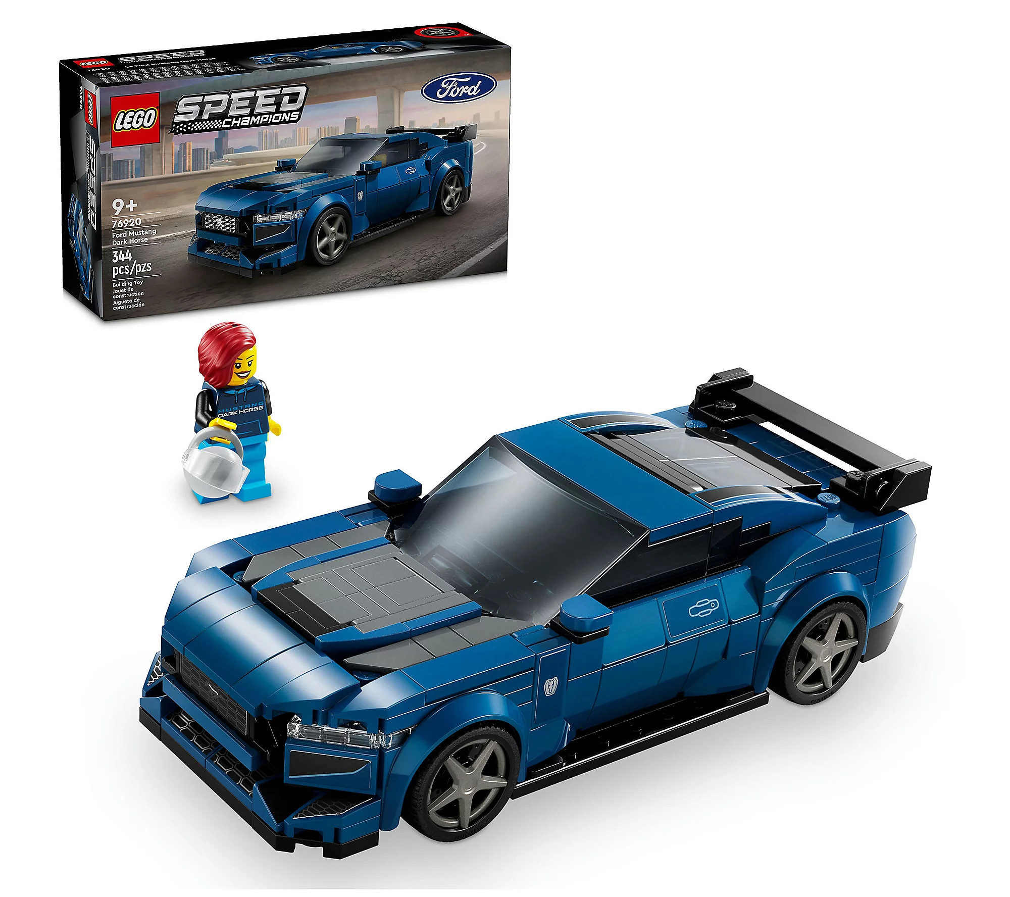 LEGO Speed Champions Ford Mustang Dark Horse Sports Car 76920 | QVC