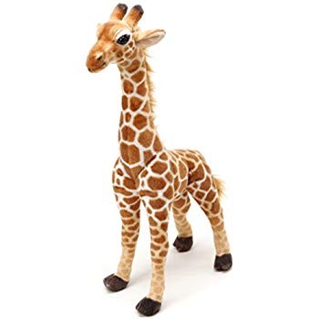 Melissa & Doug Giant Giraffe (Playspaces & Room Decor, Lifelike Stuffed Animal, Soft Fabric, Over... | Amazon (US)