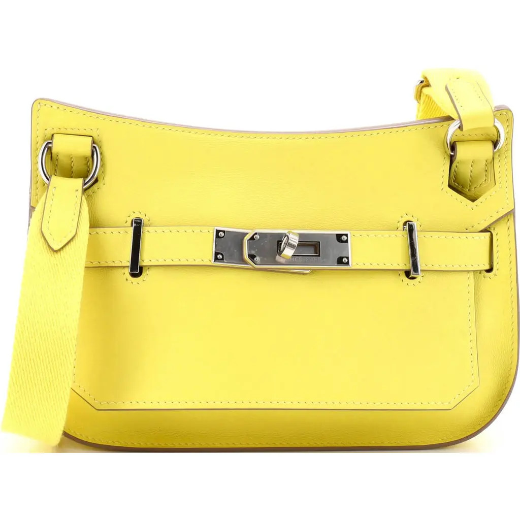 Pre-Owned Hermes Jypsiere Bag Swift Mini in Lime at Nordstrom, Size X-Small | Nordstrom