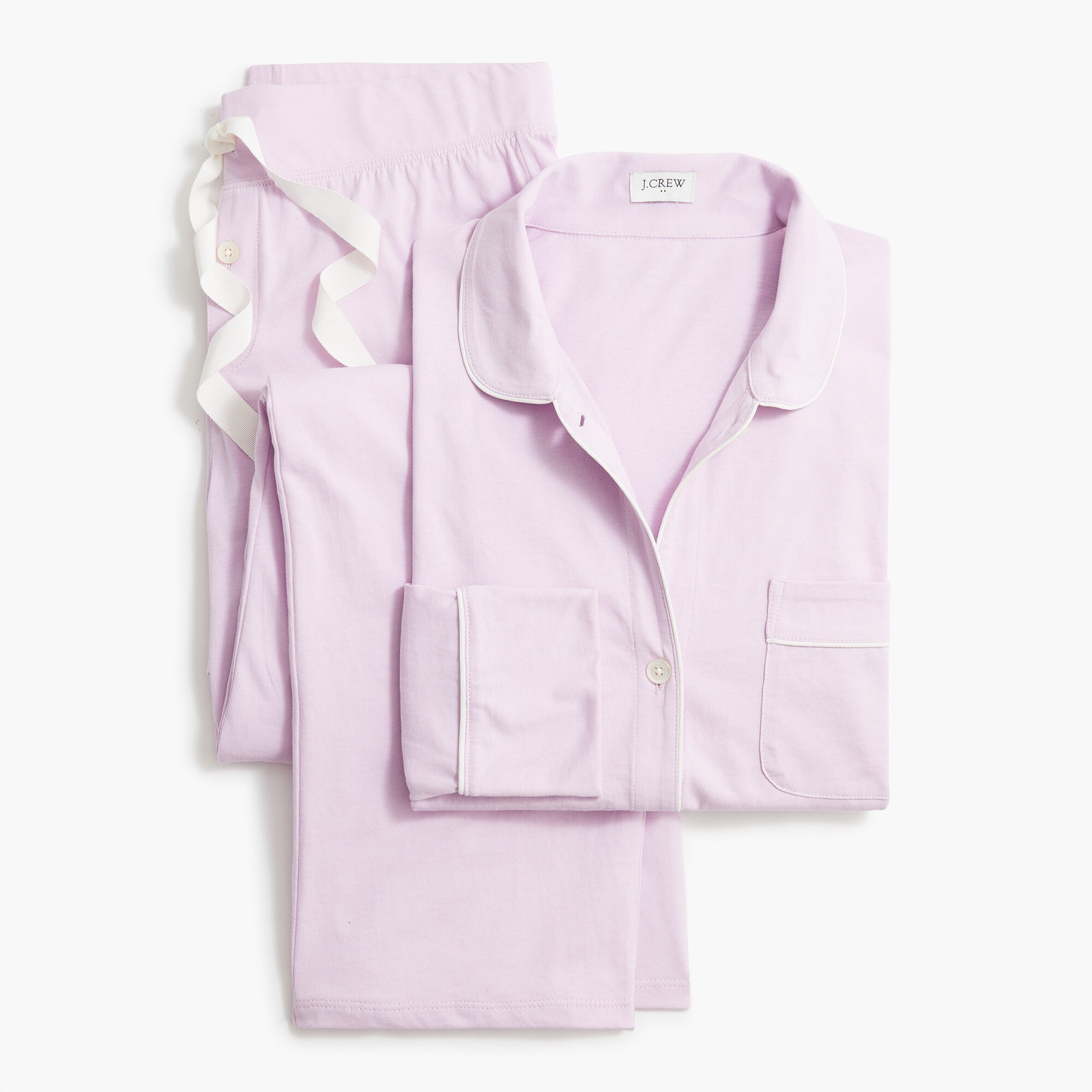 Factory: Knit Pajama Set For Women | J.Crew Factory