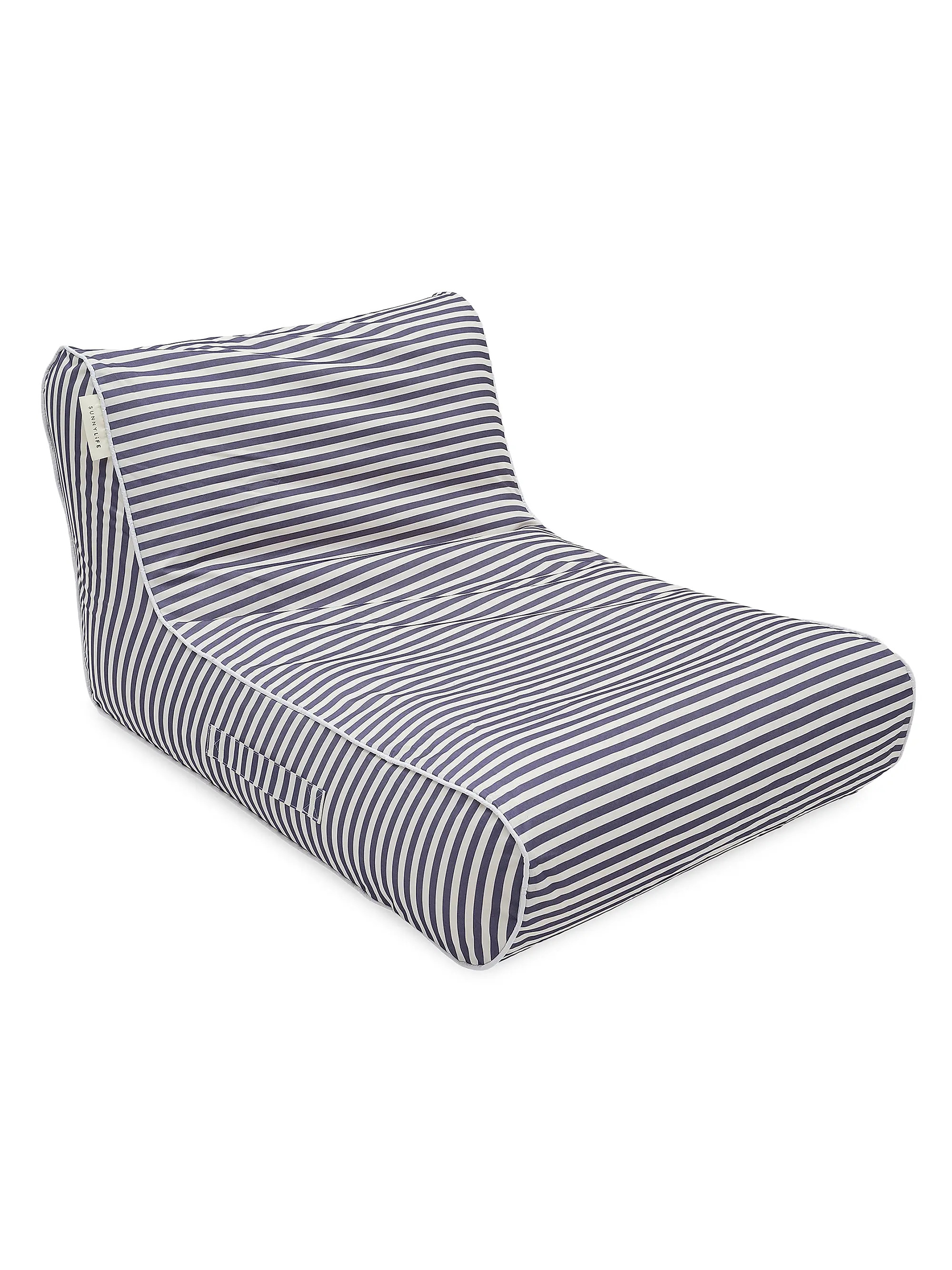 Sunnylife Marine Stripe Luxe Floating Chair | Saks Fifth Avenue | Saks Fifth Avenue