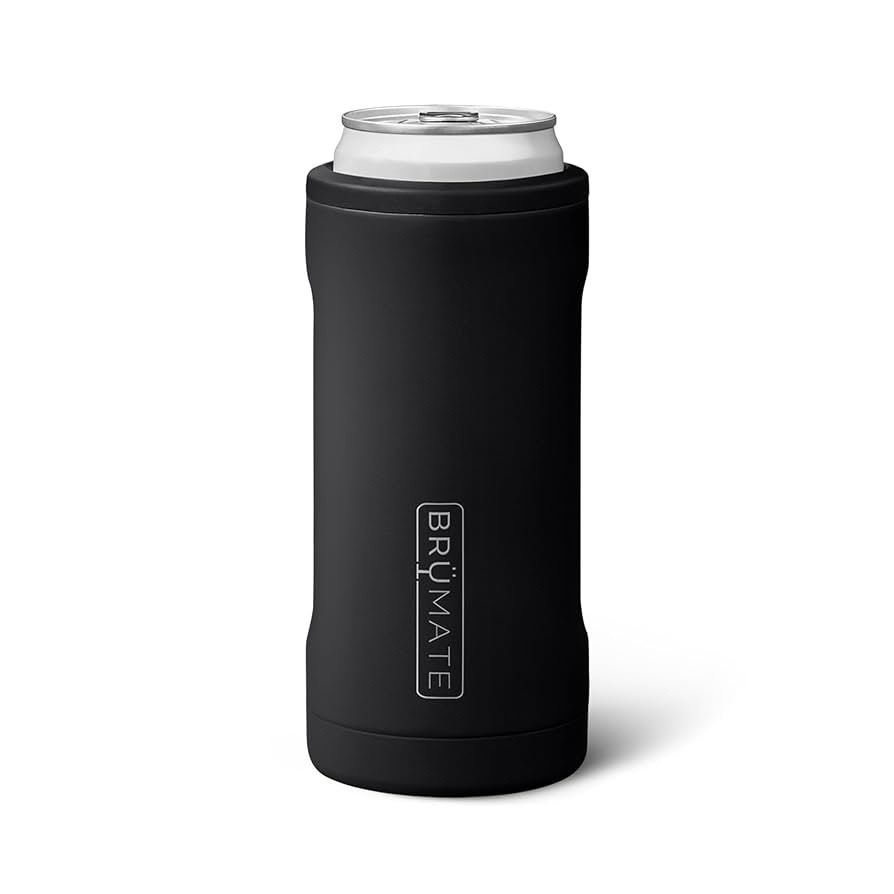 BrüMate Hopsulator Slim Can Cooler Insulated for 12oz Slim Cans | Skinny Can Insulated Stainless... | Amazon (US)