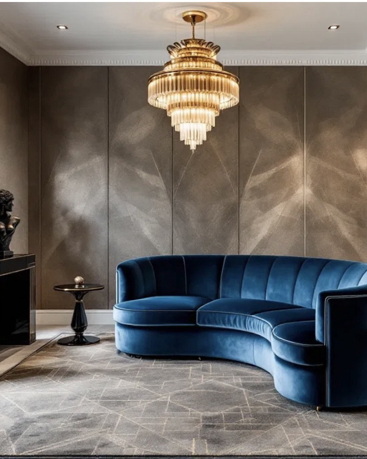 Luxury Sculptural Living Room With Curved Sofa And Marble Coffee Table

Featured Room: Sculptural Living Room
A modern luxury living room featuring curved seating, sculptural furniture, and layered textures. Designer accent chairs, marble tables, and statement lighting create an elevated interior with refined comfort.

#luxurylivingroom #sculpturallivingroom #modernluxuryhome #designerlivingroom #curvedsofa #luxurydecor #interiorinspiration

#LTKOver40 #LTKvlog #LTKHome