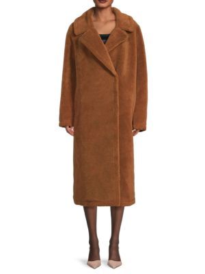 Reina Faux Fur Longline Coat | Saks Fifth Avenue OFF 5TH