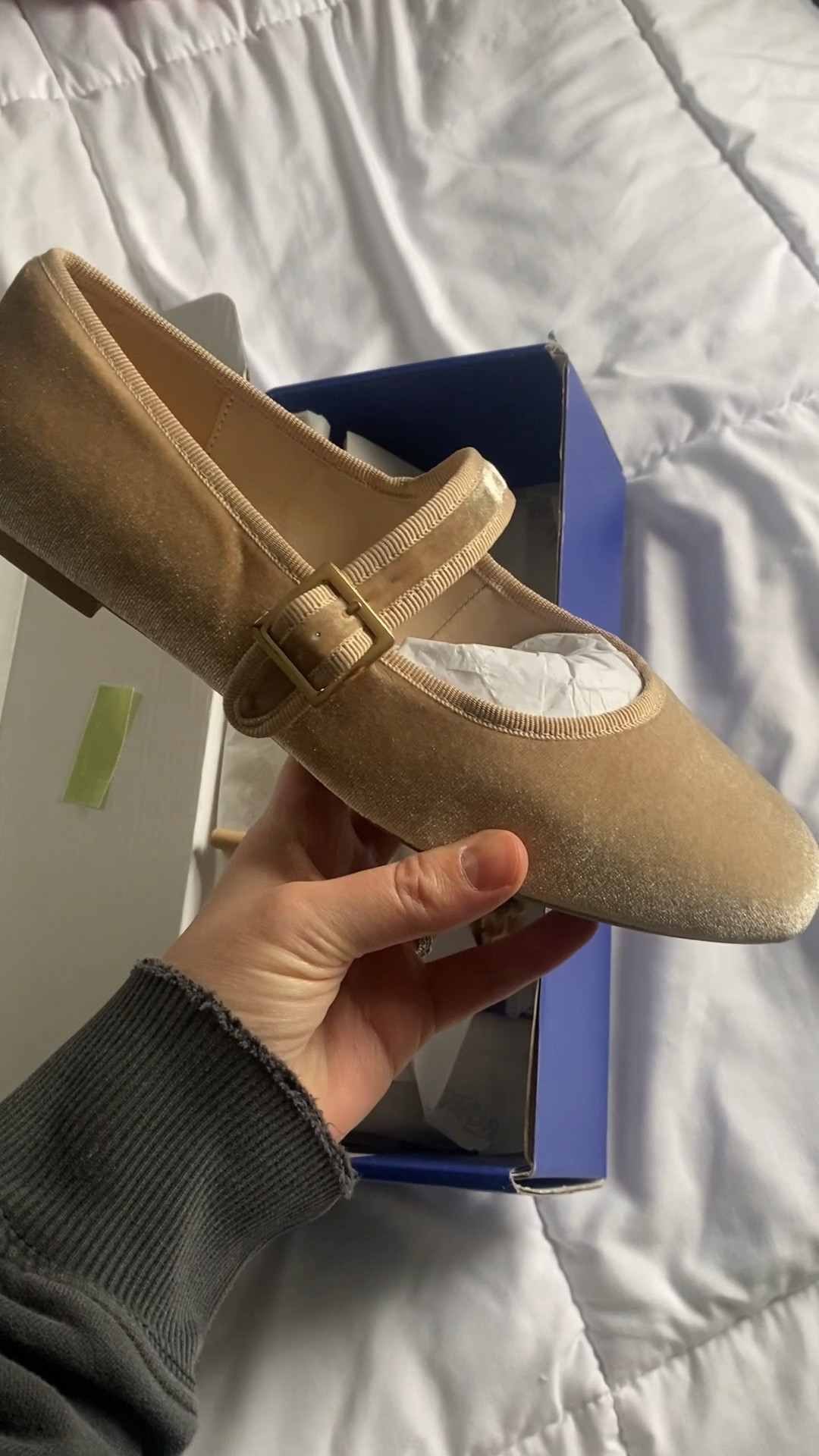 Found the cutest pair of  velour ballet flats for an extremely reasonable price! Perfect for a fall outfit or family photos.

#LTKootd #LTKSeasonal