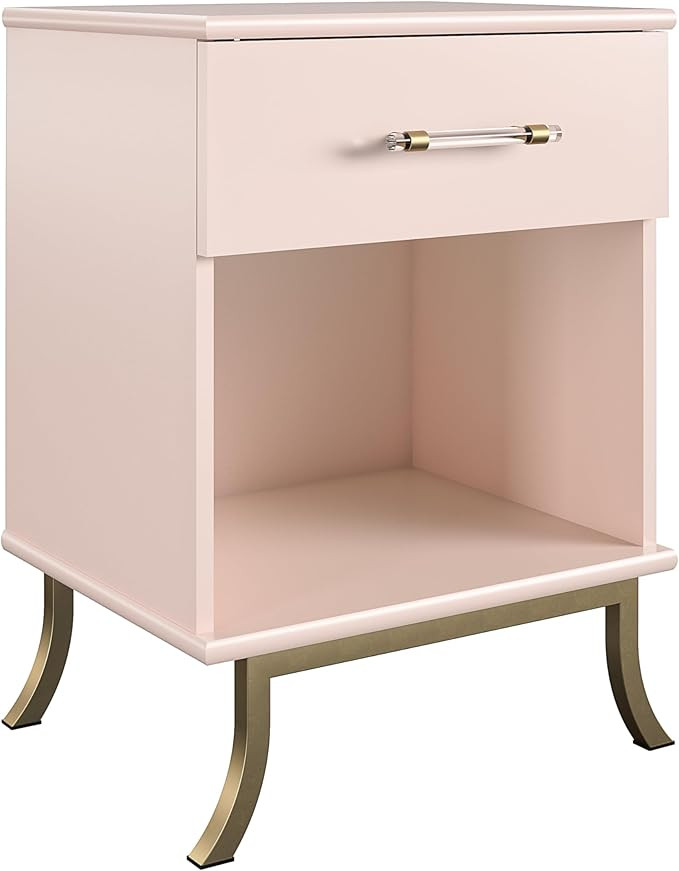 Little Seeds Monarch Hill Clementine Nightstand, Pale Pink | Amazon (US)
