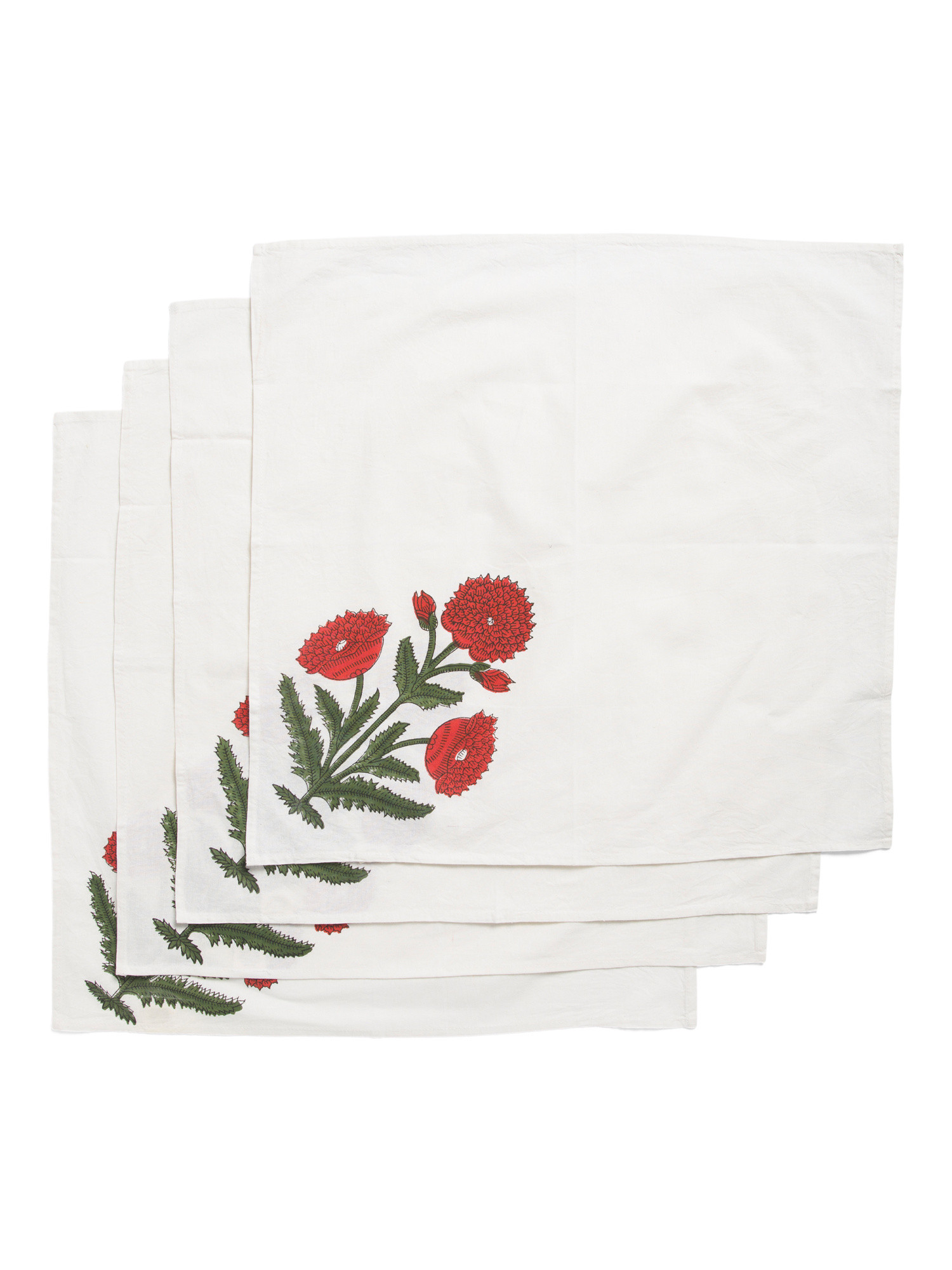 Set Of 4 Poppy Napkins | Kitchen & Dining Room | Marshalls | Marshalls