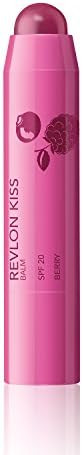 Revlon Kiss Lip Balm Crayon, Hydrating Lip Moisturizer Infused with Natural Fruit Oils, SPF 20, B... | Amazon (US)